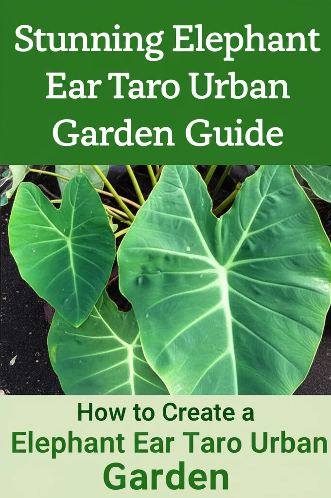 Stunning Elephant Ear Taro Urban Garden Guide. How to Create a Elephant Ear Taro Urban Garden.