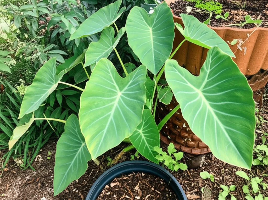 Stunning Elephant Ear Taro: Zero-Waste Garden
